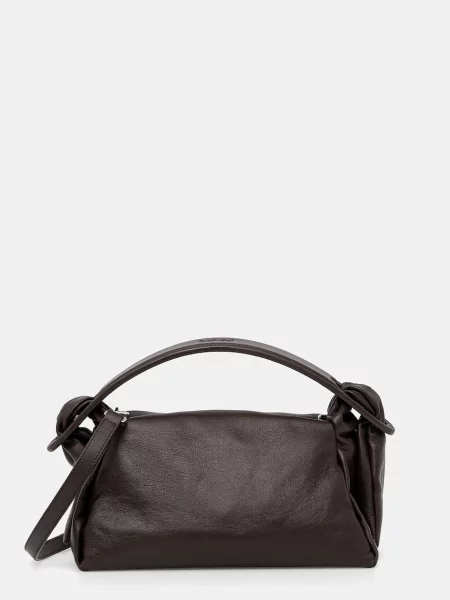 Usnjena torbica Kenzo rjava