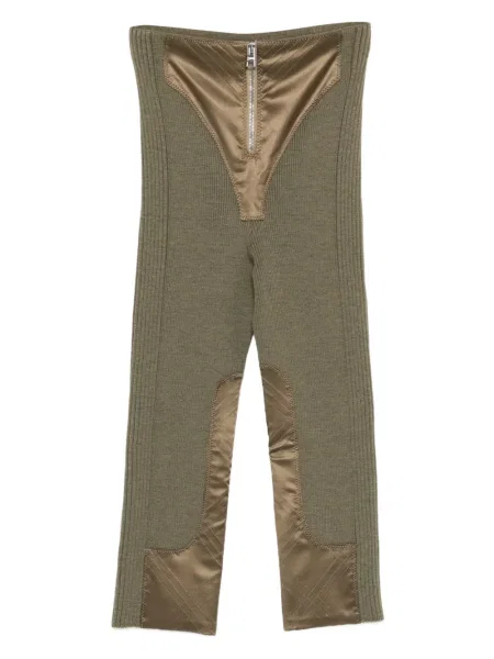 Pantaloni Jean Paul Gaultier verde