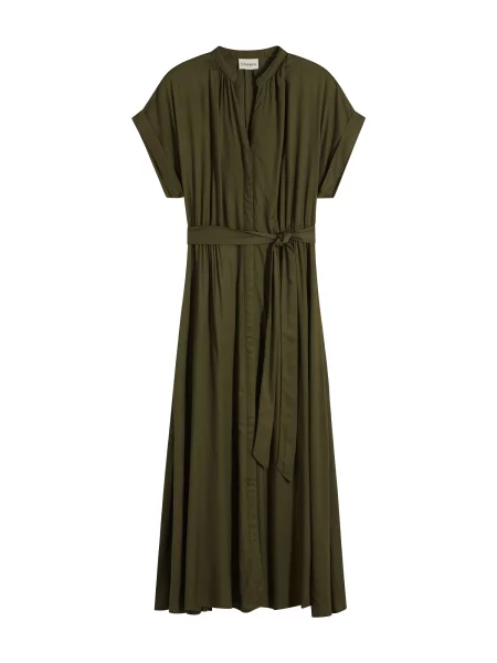 Bonprix Rochie tip bluză oliv
