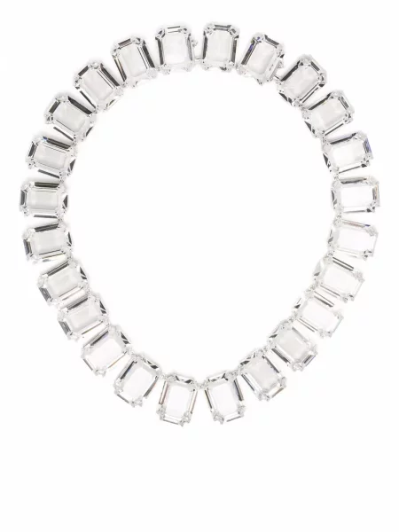 Colier Swarovski argintiu