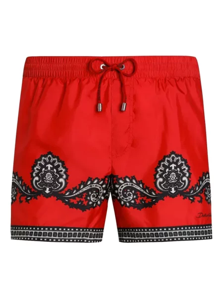 Kąpielówki Dolce And Gabbana czerwone