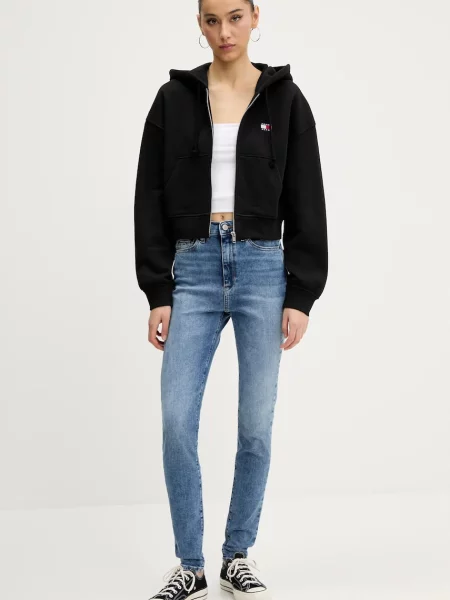 Rifle Tommy Jeans modrá