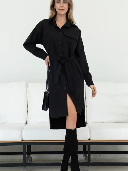 Сукня міді RiMari текстиль чорний