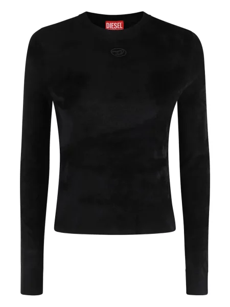 Tricou Diesel cu broderie negru