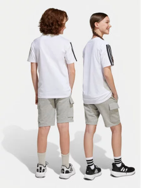 Sportovní kraťasy adidas šedé