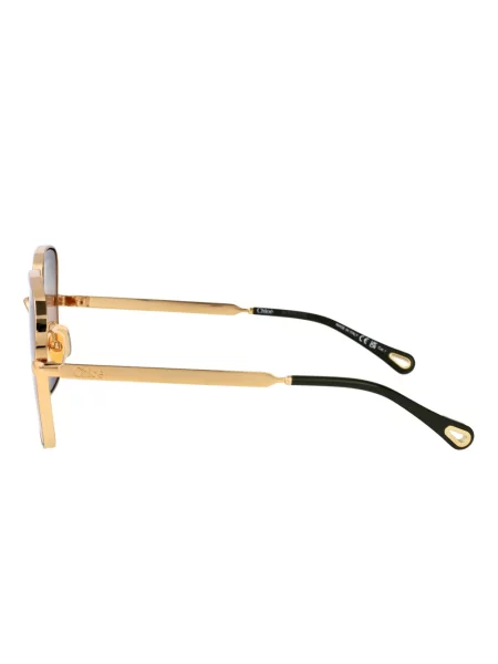 Ochelari de soare Chloé Eyewear auriu