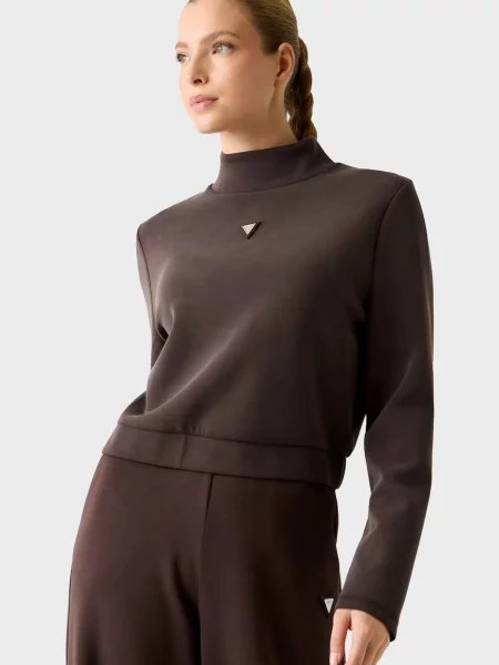 Лонгслів Guess коричневий