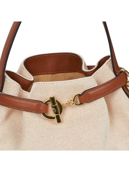 Lauren Ralph Lauren Geantă tip sac / maro coniac bej