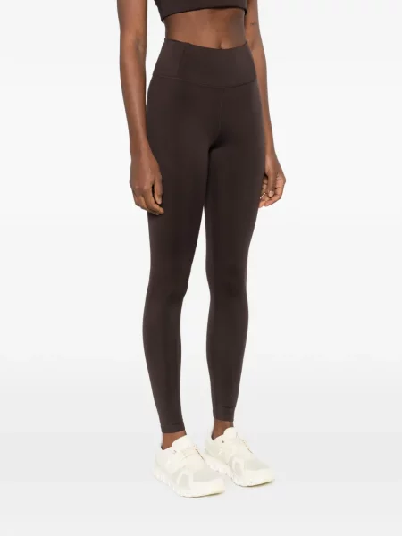 Leggings Girlfriend Collective cu talie înaltă maro