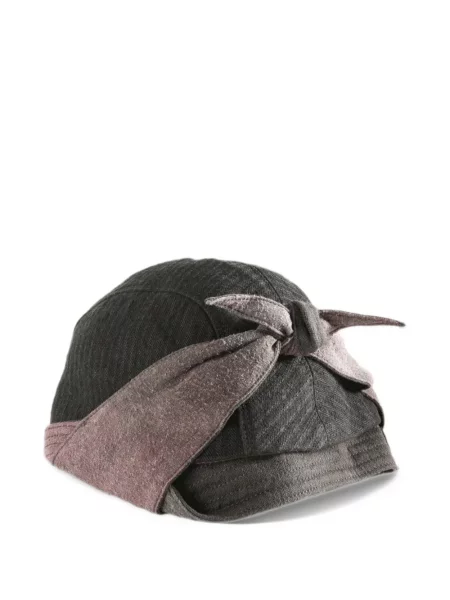 Căciulă Ziggy Chen cu model herringbone gri