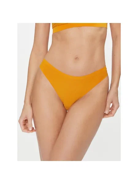 Chantelle Tanga Soft Stretch Bézs sárga