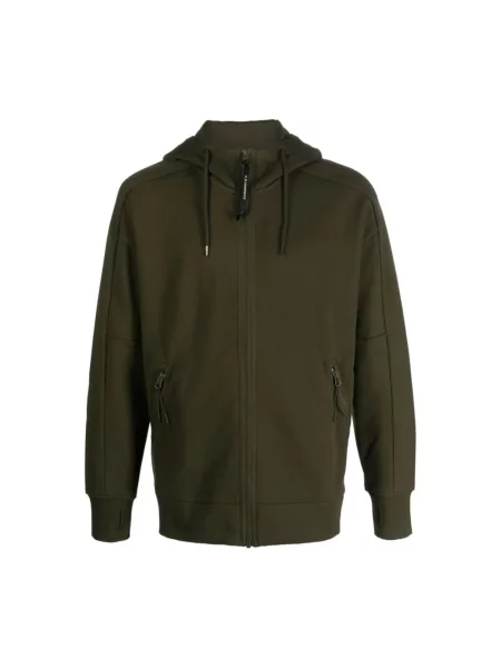 Bluza z kapturem C.p. Company z kapturem zielona