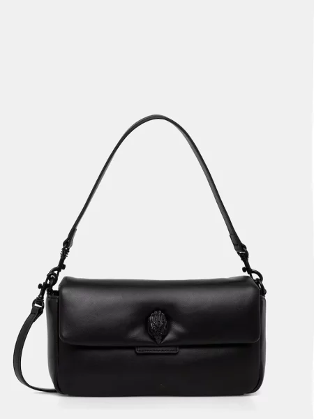 Kurt Geiger De piele geantă pe umăr OXFORD negru