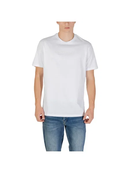 Tricou Eax alb