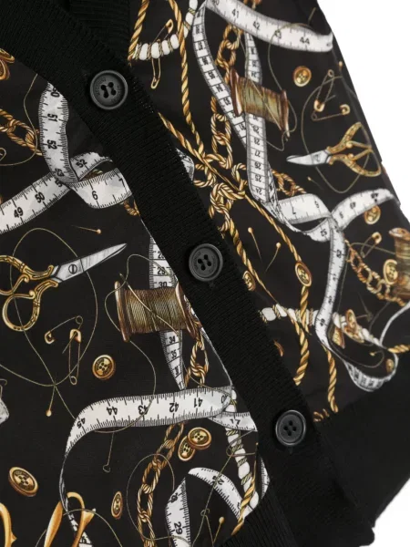 Kardigan dziecięcy Moschino czarny