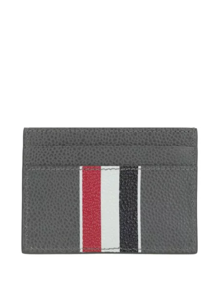 Portofel Thom Browne cu dungi gri