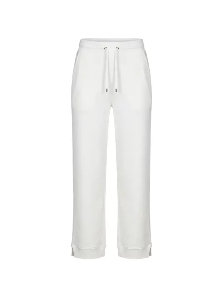 Pantaloni Moorer alergare cu cordon alb