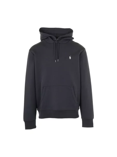 Bluza z kapturem Polo Ralph Lauren z kapturem niebieska