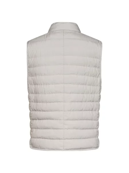 Matlasat vestă Brunello Cucinelli gri