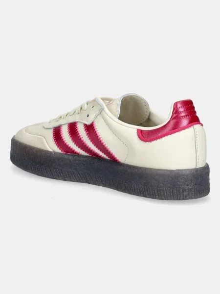 Kožené tenisky adidas Originals Sambae béžové