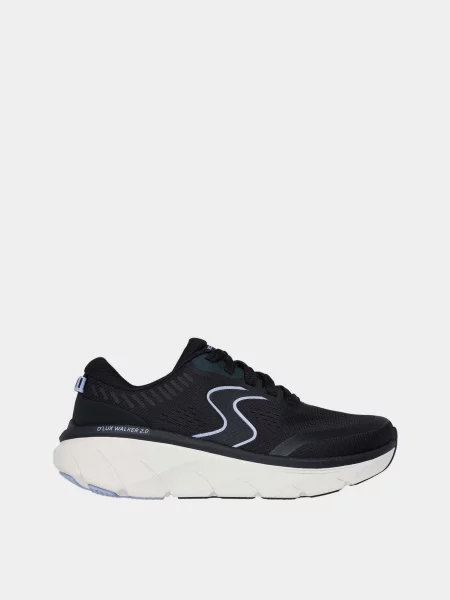 Кожаные кроссовки Skechers черные