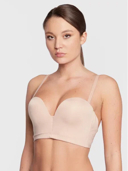 Σουτιέν Push-up Wonderbra μπεζ