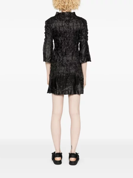 Mini rochie mini Gongdid Design de costum mini negru