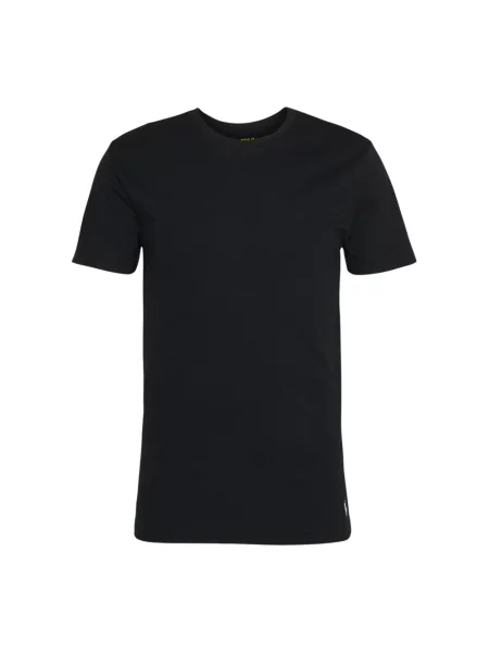 T-shirt z wyhaftowanym logo w zestawie 3 szt. Polo Ralph Lauren czarna