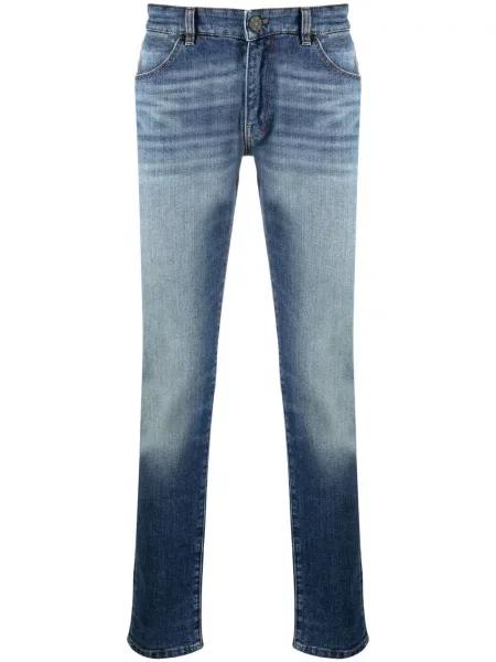 Traperice ravnih nogavica Pt01 niski struk plava