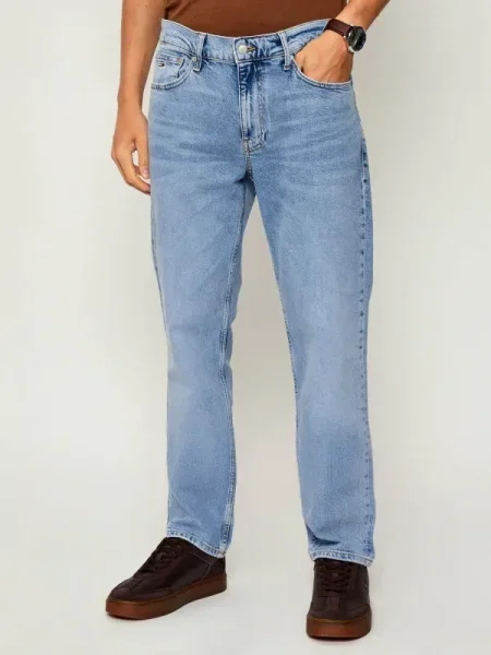 Tommy Jeans Blugi Ryan | Straight fit albastru