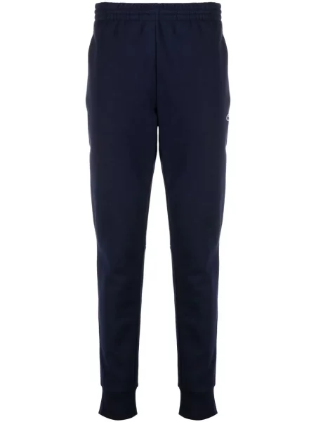Pantaloni Lacoste albastru
