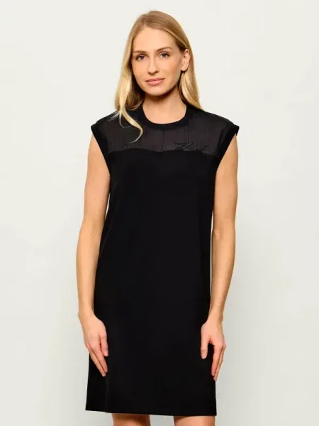 KARL LAGERFELD Rochie de zi negru