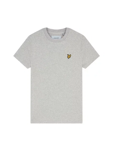 Koszulka Lyle & Scott z okrągłym dekoltem szara