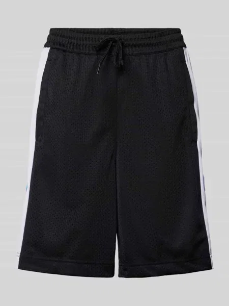 Szorty z elastycznym pasem model ‘ADIBRK’ Adidas Originals czarne