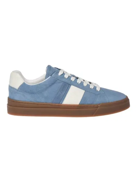 Sneakersy Baldinini zamszowe niebieskie