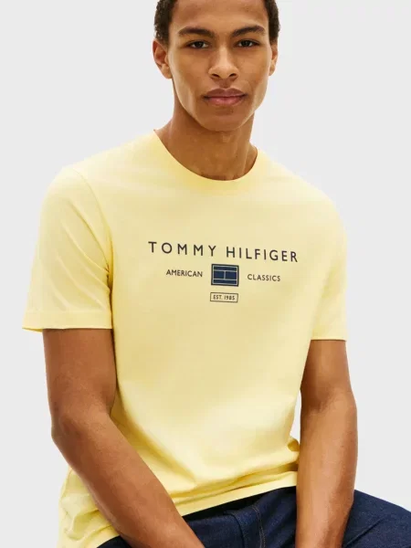 Футболка Tommy Hilfiger жовта