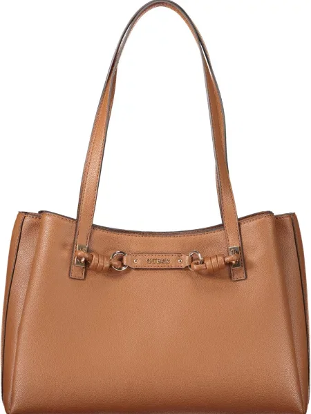 Geanta crossbody Guess Jeans maro