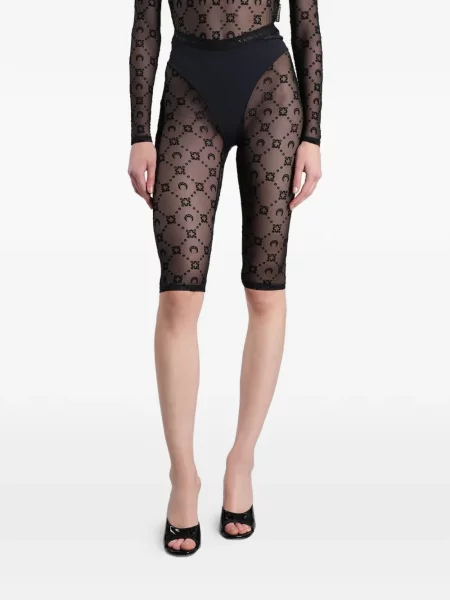 Ciclism pantaloni scurți pentru ciclism Marine Serre negru