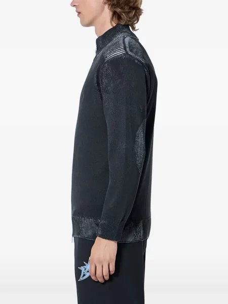Cardigan Bott tricotate gri