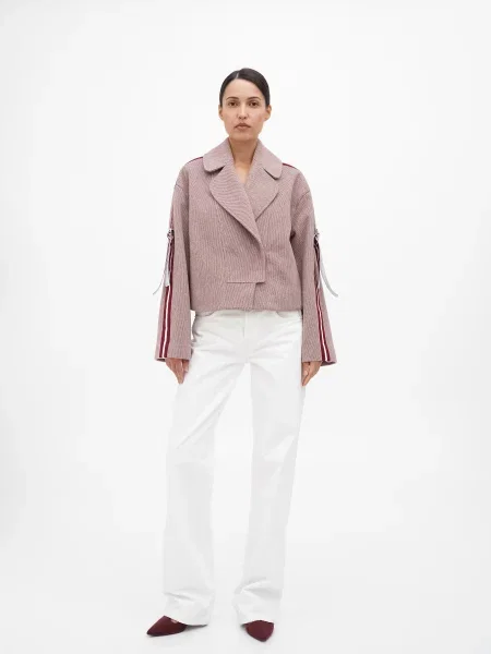 Вовняний Бомбер a LOT коричневий