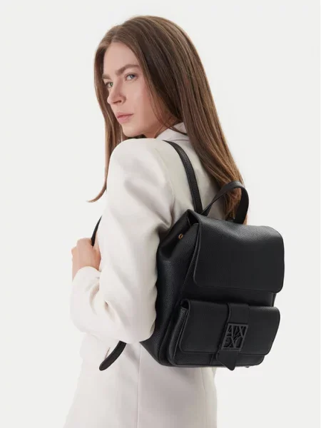 Ruksak Armani Exchange crna