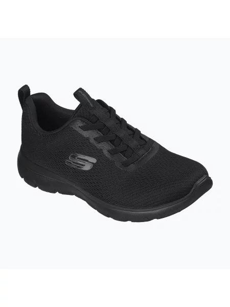 Încălțăminte pentru femei SKECHERS Summits Fresh Vision black negru