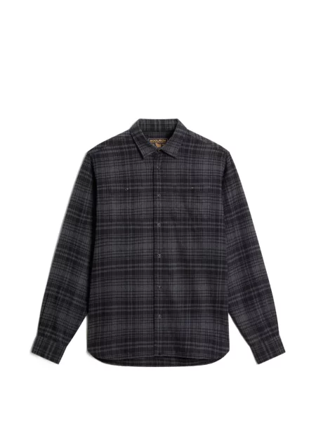 Cămașă Woolrich în carouri negru