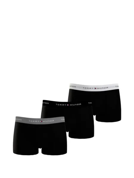 Boxeri Tommy Hilfiger cu autograf negru