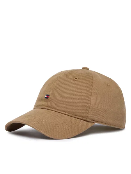 Tommy Hilfiger Șapcă Th Flag Soft 6 Panel Cap deschis maro