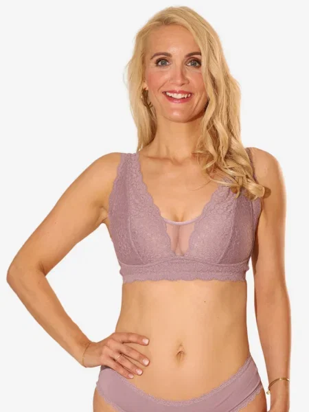 SugarShape Sutien Elva mov pastel