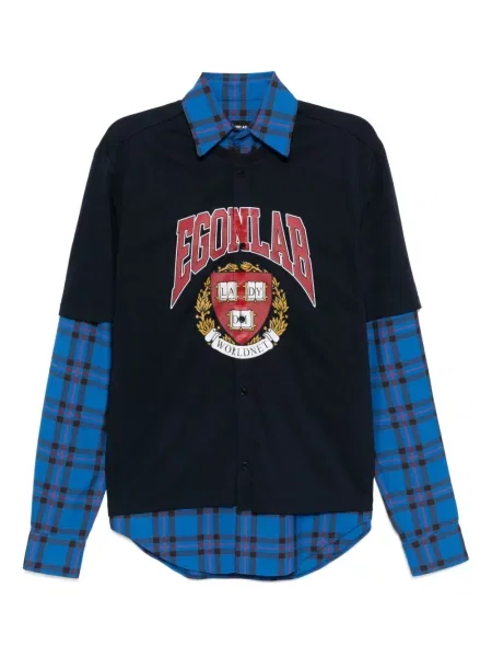 Тениска Egonlab синьо