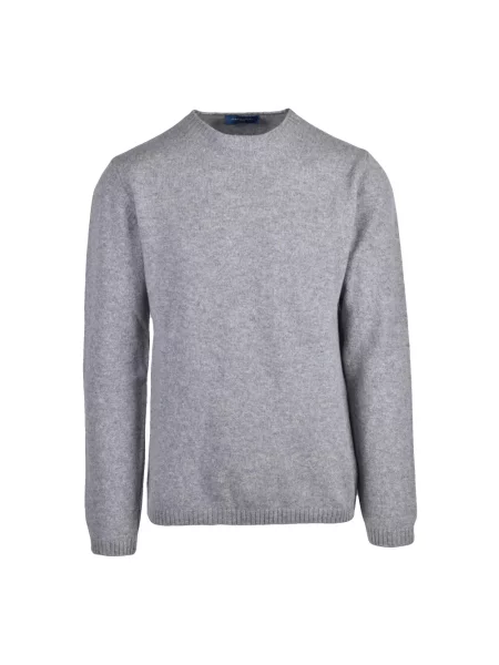 Sweter Daniele Fiesoli wełniany szary