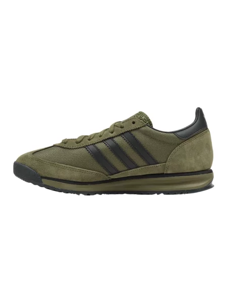 Sneakersy Adidas Originals skórzane zielone