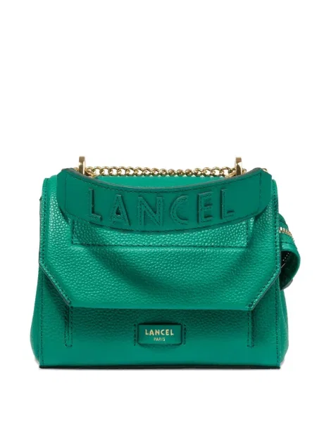 Geanta de piele Lancel din piele verde
